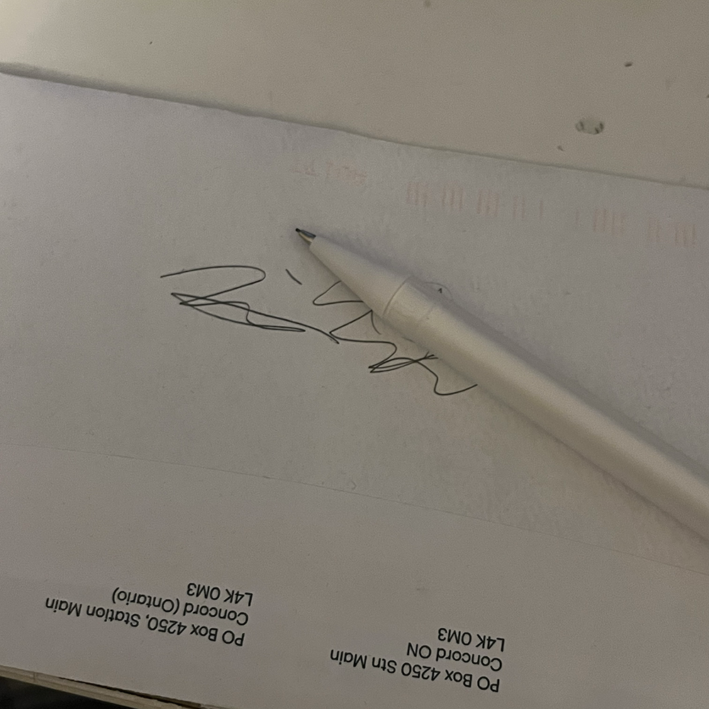 Sound of using pen and paper